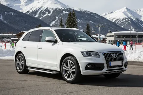 Бокові пороги Maya V1 (2 шт., алюміній) для Ауди Q5 2008-2017 рр — Audi Q5 2008-2017 гг. DianaParts
