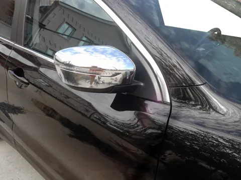 Накладки на дзеркала Хром (2 шт, пласт.) для Nissan Qashqai 2014-2021 рр — Nissan Qashqai 2014-2021 гг. DianaParts