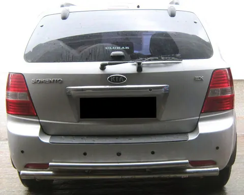 Задня дуга AK002-Подвійний (нерж.) для Kia Sorento I BL 2002-2009 рр — Kia Sorento I BL 2002-2009 гг. DianaParts