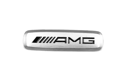 AMG Шильдик алюмінієвий для килимків (1шт) для Mercedes-Benz — Mercedes-Benz DianaParts