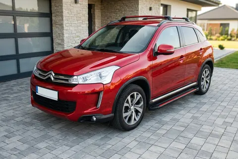 Бокові пороги Maya Red (2 шт., алюміній) для Citroen C-4 Aircross 2012-2017 рр — Citroen C-4 Aircross 2012-2017 гг. DianaParts
