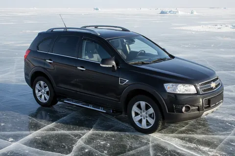 Бокові пороги Sunrise (2 шт., Алюміній) 2006-2015 для Chevrolet Captiva рр — Chevrolet Captiva 2006-2019 гг. DianaParts
