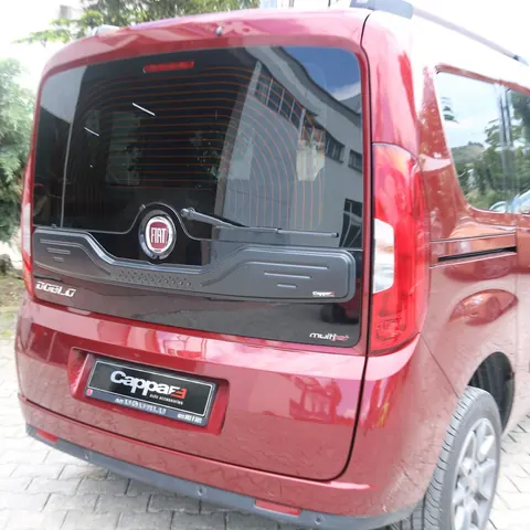 Накладка на кришку багажника (ABS) для Fiat Doblo II 2010-2022 рр — Fiat Doblo II 2010-2022 гг. DianaParts