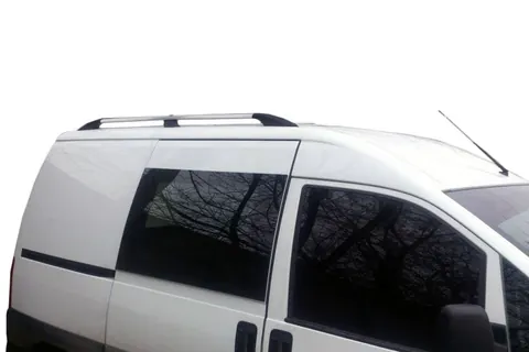 Рейлінги ХРОМ Коротка база, пластикові ніжки для Citroen Jumpy 1996-2007 рр — Citroen Jumpy 1996-2007 гг. DianaParts
