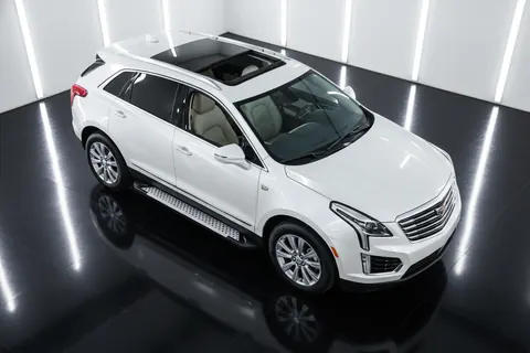 Бокові пороги Allmond Grey (2 шт., алюміній) для Cadillac XT5 2016- рр — Cadillac XT5 2016- гг. DianaParts