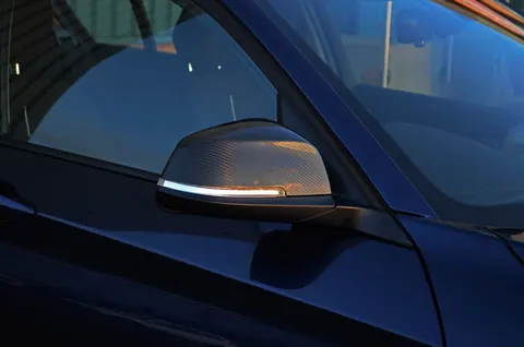 Накладки на дзеркала (2 шт, натуральний карбон) для BMW 1 серія F20/F21 2011-2019 рр — BMW 1 серия F20/F21 2011-2019 гг. DianaParts