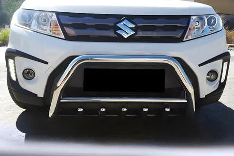 Кенгурятник WT003 (нерж) для Suzuki Vitara 2015- рр — Suzuki Vitara 2015- гг. DianaParts