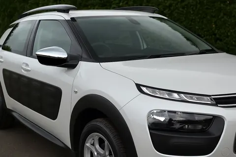 Накладки на дзеркала (2 шт, нерж) Carmos - Турецька сталь для Citroen Cactus 2014-2020 рр — Citroen Cactus 2014-2020 гг. DianaParts
