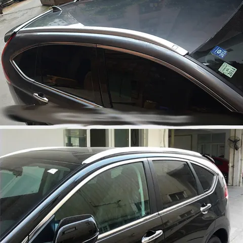 Рейлінги сірі OEM (ABS-пластик) для Honda CRV 2012-2016 рр — Honda CRV 2012-2016 гг. DianaParts