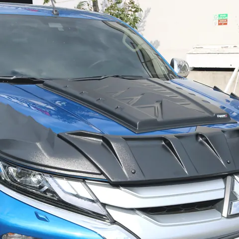 Накладка на капот (ABS) для Mitsubishi L200 2015-2024 рр — Mitsubishi L200 2015-2024 гг. DianaParts