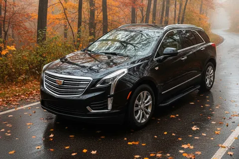 Бокові пороги Bosphore Black (2 шт., алюміній) для Cadillac XT5 2016- рр — Cadillac XT5 2016- гг. DianaParts