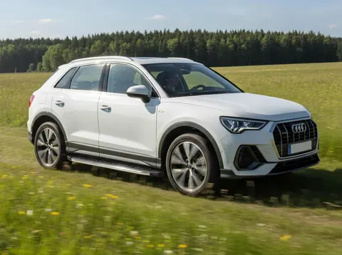 Бокові пороги BlackLine (2 шт., Алюміній) для Ауди Q3 2019- рр — Audi Q3 2019- гг. DianaParts