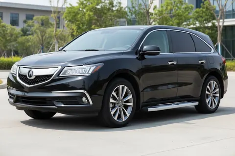 Бокові пороги Mevsim Grey (2 шт., Алюміній) для Acura MDX 2013-2020 рр — Acura MDX 2013-2020 гг. DianaParts