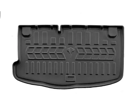 Килимок в багажник Stingray 3D (Нижній, без органайзера) для Hyundai I-10 2008-2013 рр