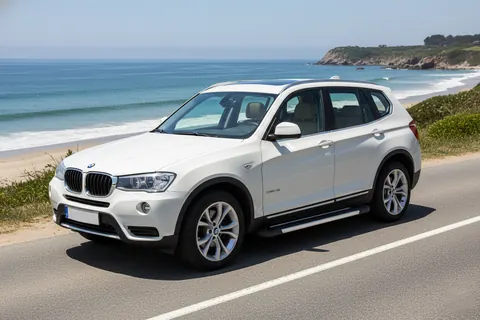 Бокові пороги RedLine (2 шт., Алюміній) для BMW X3 F25 2011-2018 рр — BMW X3 F25 2011-2018 гг. DianaParts