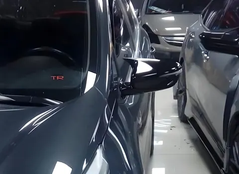 Накладки на дзеркала BMW-Style (2 шт) для Kia Ceed 2012-2018 рр — Kia Ceed 2012-2018 гг. DianaParts