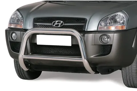 Кенгурятник Winbo V2 (нерж.) для Hyundai Tucson JM 2004- рр — Hyundai Tucson JM 2004- гг. DianaParts