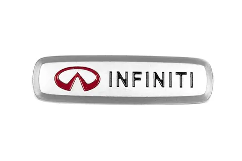 Шильдик алюмінієвий для килимків (1шт) для Infiniti — Infiniti DianaParts