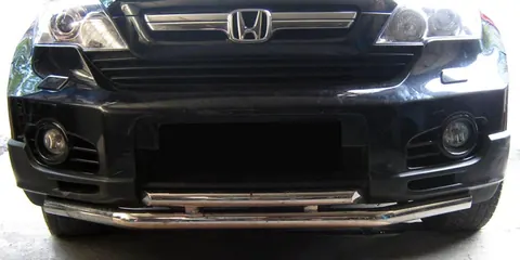 Передній захист ST014 (нерж.) для Honda CRV 2007-2011 рр — Honda CRV 2007-2011 гг. DianaParts