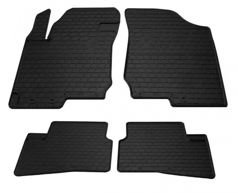 Гумові килимки (4 шт, Stingray Premium) для Kia Cerato 2 2010-2013 рр — Kia Cerato 2 2010-2013 гг. DianaParts