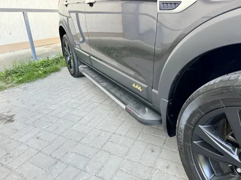 Бокові пороги RedLine V1 (2 шт., Алюміній) 2007-2015 для Opel Antara рр — Opel Antara 2006-2017 гг. DianaParts