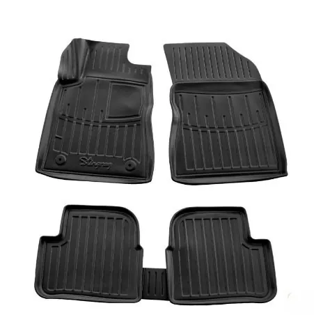 Килимки Stingray 3D (5 шт, поліуретан) для Citroen C-3 2016-2023 рр — Citroen C-3 2016-2023 гг. DianaParts