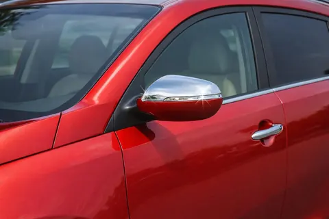 Накладки на дзеркала (2 шт., нерж.) для Kia Sportage 2010-2015 рр — Kia Sportage 2010-2015 гг. DianaParts