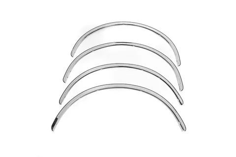 Накладки на арки (4 шт, нерж) для Volkswagen Passat B6 2006-2012 рр — Volkswagen Passat B6 2006-2012 гг. DianaParts