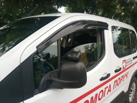Вітровики (2 шт., Sunplex Sport) для Toyota Proace City 2016- рр — Toyota Proace City 2016- гг. DianaParts