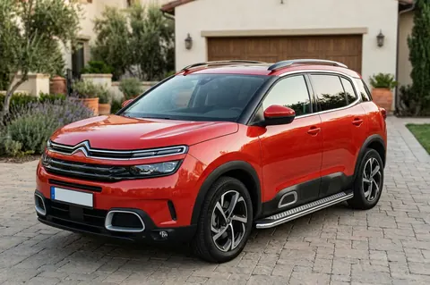 Бокові пороги Maydos V2 (2 шт, алюміній -2026 нерж) для Citroen C5 Aircross 2017-2025 рр — Citroen C5 Aircross 2017-2025 гг. DianaParts