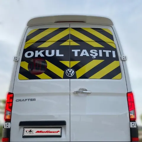 Спойлер (під фарбування) для Volkswagen Crafter 2016- рр — Volkswagen Crafter 2016- гг. DianaParts