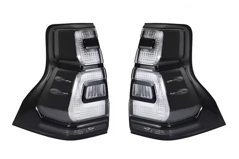 Задні ліхтарі BlackEdition V1 Plus (2017-2023, 2 шт) для Toyota Land Cruiser Prado 150 рр — Toyota Land Cruiser Prado 150 2009-2023 гг. DianaParts