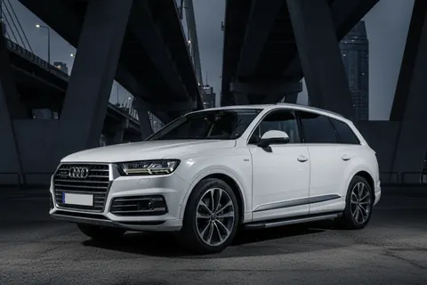 Бокові пороги Duru (2 шт., Алюміній) для Ауди Q7 2015-2026 рр — Audi Q7 2015–2026 гг. DianaParts