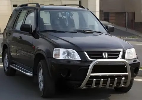 Кенгурятник WT003 нерж.) для Honda CRV 1996-2001 рр — Honda CRV 1996-2001 гг. DianaParts
