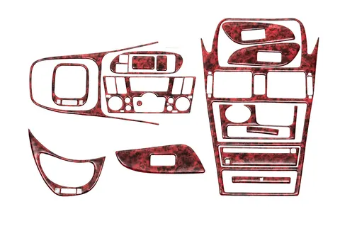 Накладки на панель (03-06) Дерево для Nissan Almera N16 2000-2006 рр — Nissan Almera N16 2000-2006 гг. DianaParts