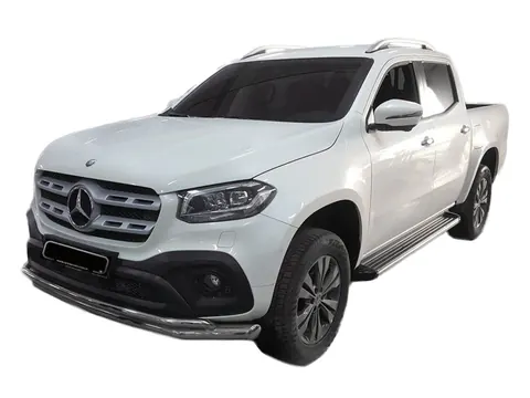 Передній вус ST017 (нерж, 60мм) для Mercedes X class 2017-2020 рр — Mercedes X class 2017-2020 гг. DianaParts
