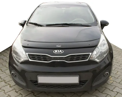 Дефлектор капоту (EuroCap) для Kia Ceed 2012-2018 рр — Kia Ceed 2012-2018 гг. DianaParts