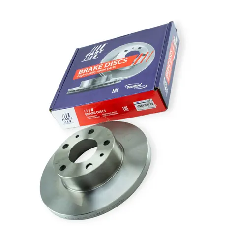 Диск гальмівний Fiat Ducato, Peugeot Boxer (1994-) 1.0-1.4t 2.5D передній (280mmx18mm) Fast — Гальмівна система DianaParts
