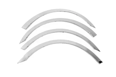 Накладки на арки (4 шт, нерж) для Mercedes ML W164 2005-2011 рр — Mercedes ML W164 2005-2011 гг. DianaParts