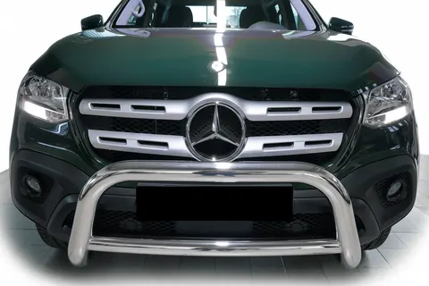 Передній захист WT005 (нерж, 60мм) для Mercedes X class 2017-2020 рр — Mercedes X class 2017-2020 гг. DianaParts