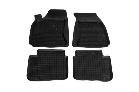 Гумові килимки з бортом (4 шт, Polytep) для Volkswagen Passat B5 1997-2005 рр — Volkswagen Passat B5 1997-2005 гг. DianaParts