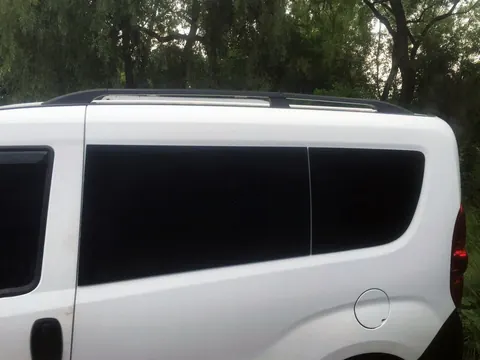 Рейлінги Чорні Максі, Пластикові ніжки для Opel Combo 2012-2018 рр — Opel Combo 2012-2018 гг. DianaParts