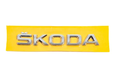 Напис Skoda 5JA853687 (155мм на 27мм) для Skoda — Skoda DianaParts