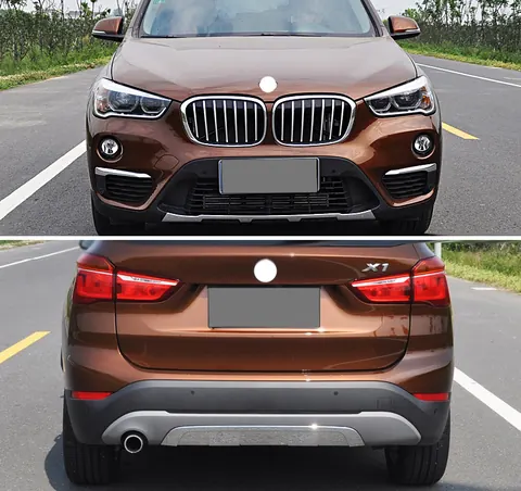 Передня і задня накладки (2 шт) для BMW X1 F48 2015-2022 рр — BMW X1 F48 2015-2022 гг. DianaParts