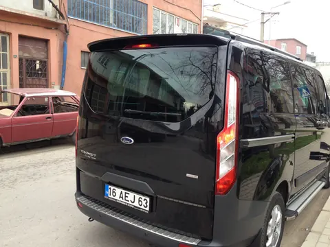Спойлер ABS (під фарбування) для Ford Custom 2013-2022 рр — Ford Custom 2013-2022 гг. DianaParts