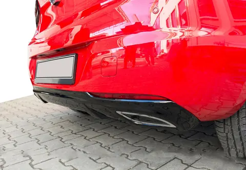 Задня нижня накладка HB (під фарбування) для Opel Astra K 2016-2021 рр — Opel Astra K 2016-2021 гг. DianaParts