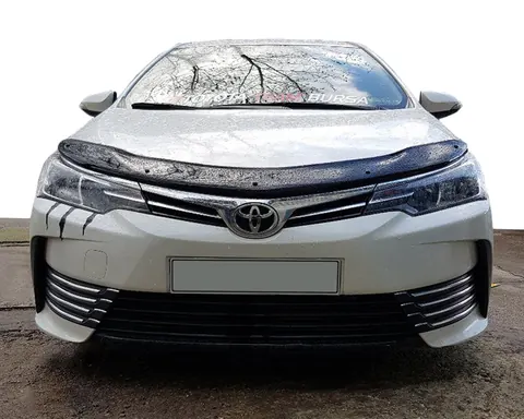 Дефлектор капоту (EuroCap) для Toyota Corolla 2013-2019 рр — Toyota Corolla 2013-2019 гг. DianaParts
