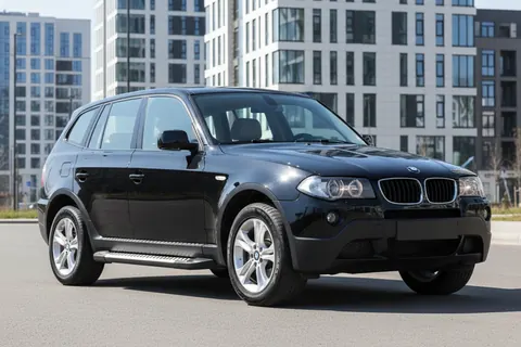 Бокові пороги Line (2 шт., Алюміній) для BMW X3 E83 2003-2010 рр — BMW X3 E83 2003-2010 гг. DianaParts