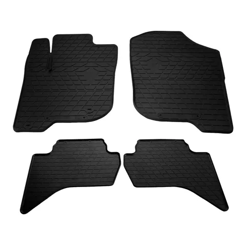 Гумові килимки Європа (4 шт, Stingray Premium) для Mitsubishi L200 2006-2015 рр — Mitsubishi L200 2006-2015 гг. DianaParts
