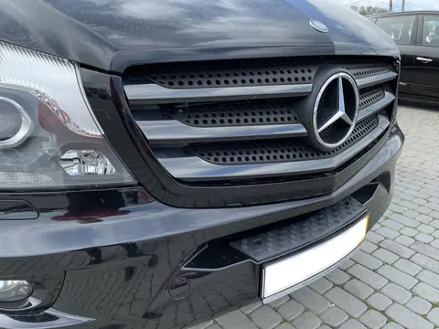 Накладки на решітку BlackChrome (2013-2026, нерж) для Mercedes Sprinter W906 рр — Mercedes Sprinter W906 2006–2018 гг. DianaParts